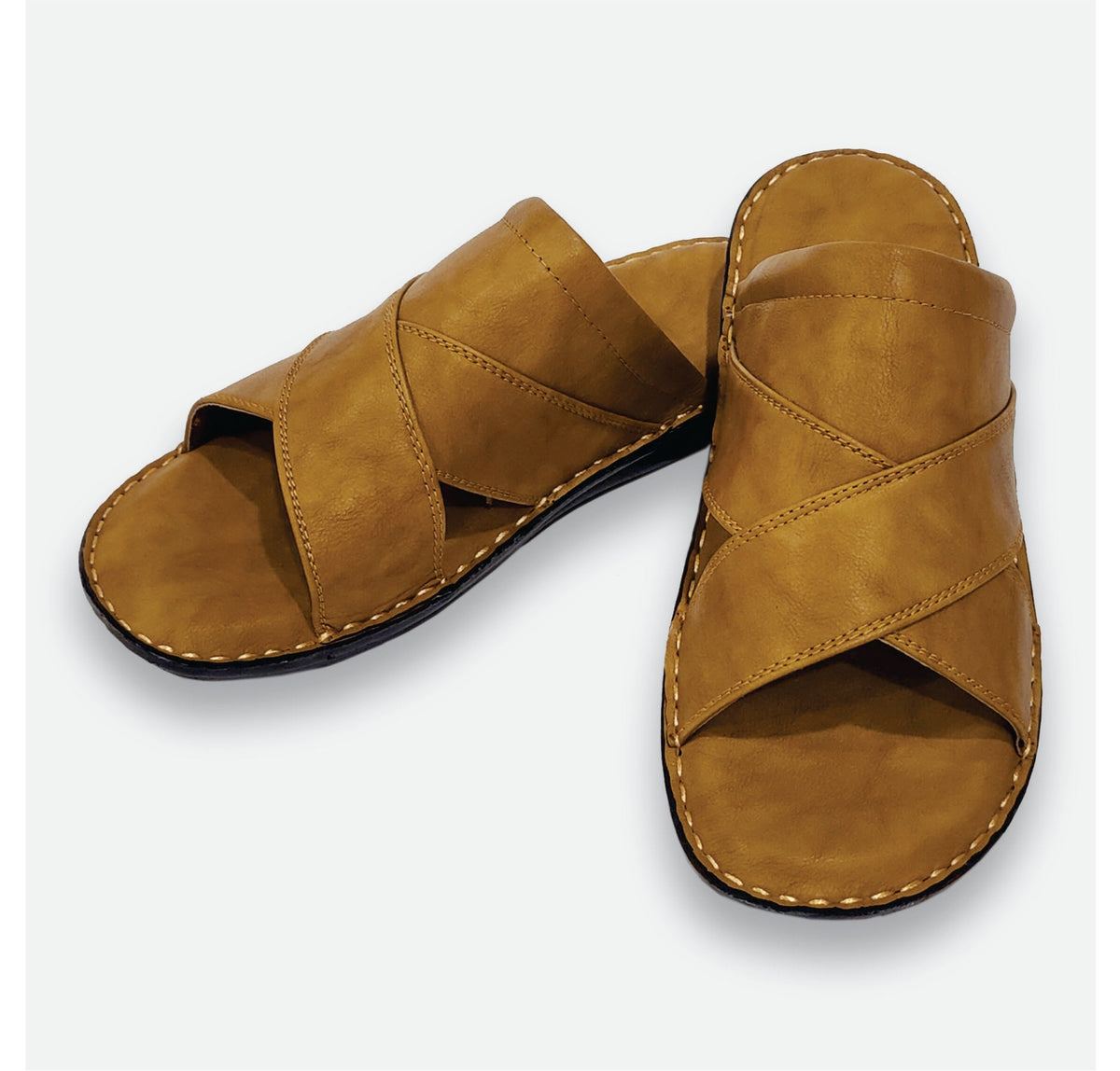 Handmade Leather Slippers (TS-79)