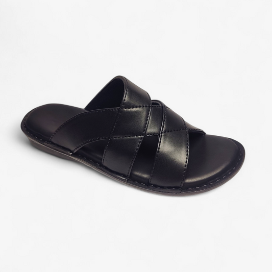 Handmade Leather Slippers (TS-82)