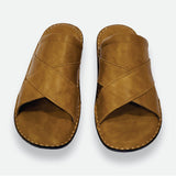 Handmade Leather Slippers (TS-79)
